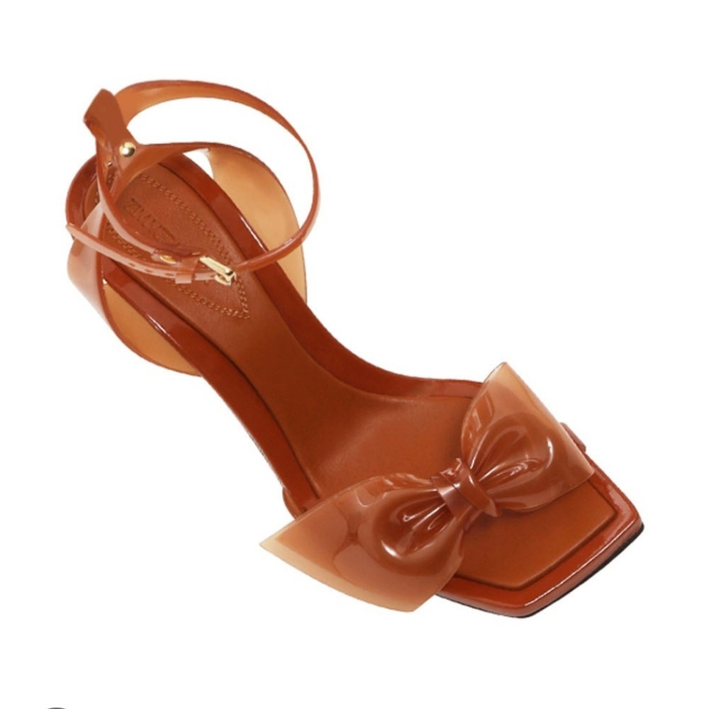 Zimmerman Jelly Bow Wedge 85